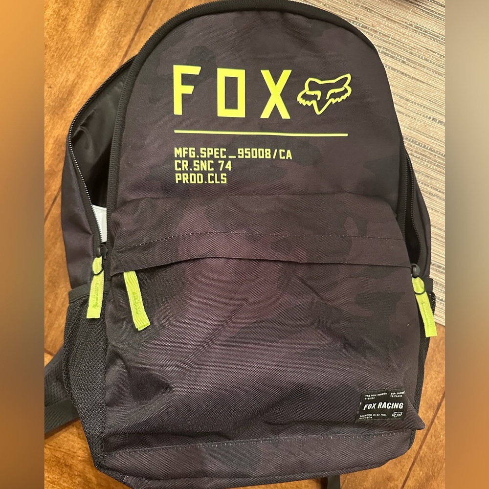 Fox Racing backpack
